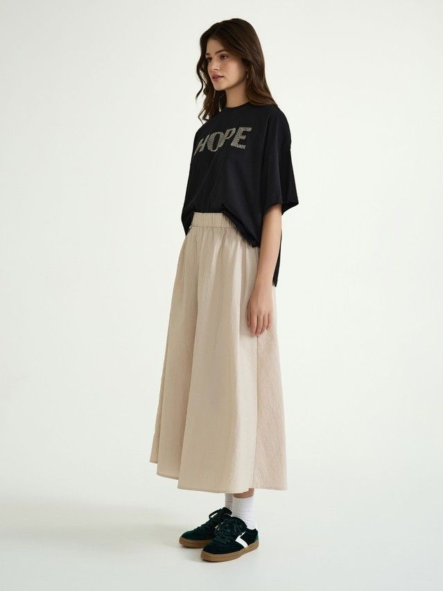 Women's skirt CONTE ELEGANT LU 3107, s.170-90, beige - 4
