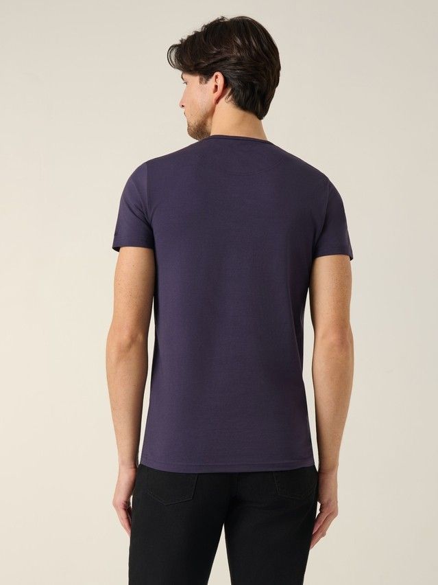 Men's pullover DiWaRi BASIC MF 309-10, s.170,176-112, dark violet - 2