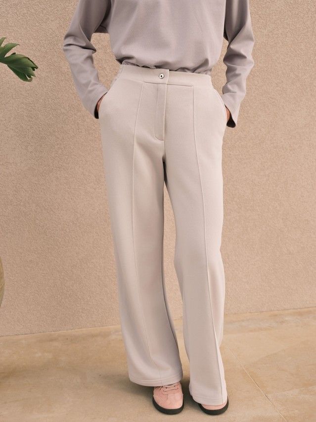 Women's trousers CONTE ELEGANT LBK 3141, s.170-102, grey sand - 2