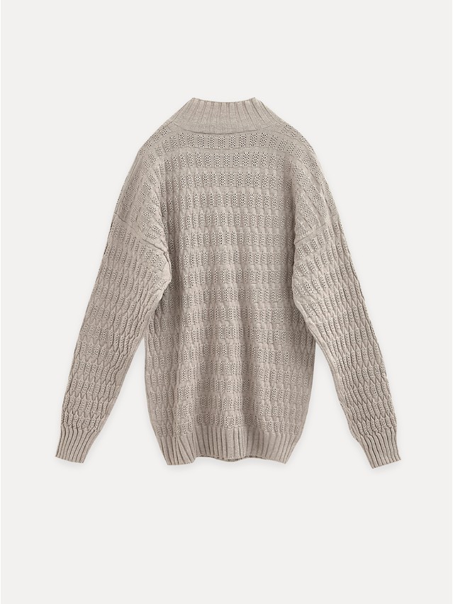 Women's pullover CONTE ELEGANT LDK24105, s.170-84, cappuccino melange - 6