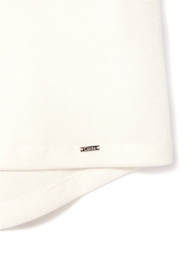 Women's polo neck shirt CONTE ELEGANT LD 833, s.170-100, milky - 3