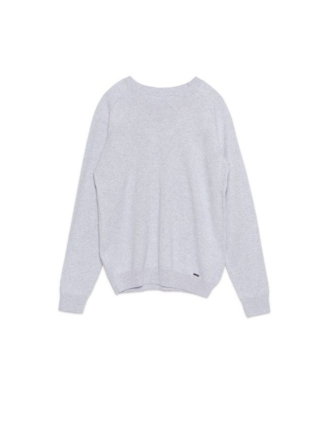 Women's polo neck shirt CONTE ELEGANT LDK098, s.170-84, white smoke - 3