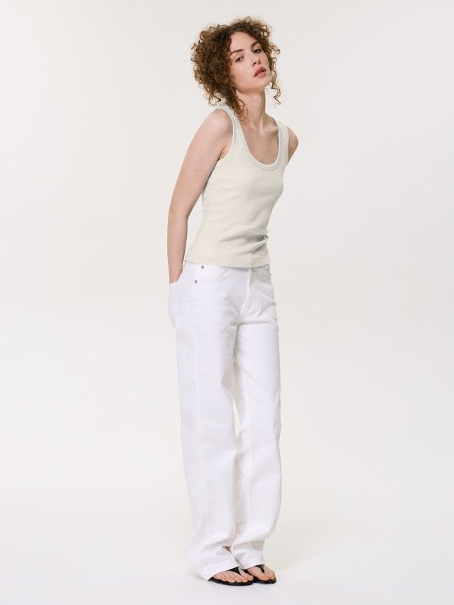 Women's tank top CONTE ELEGANT BASIC COLLECTION LM 5021, s.170-84, ecru - 4