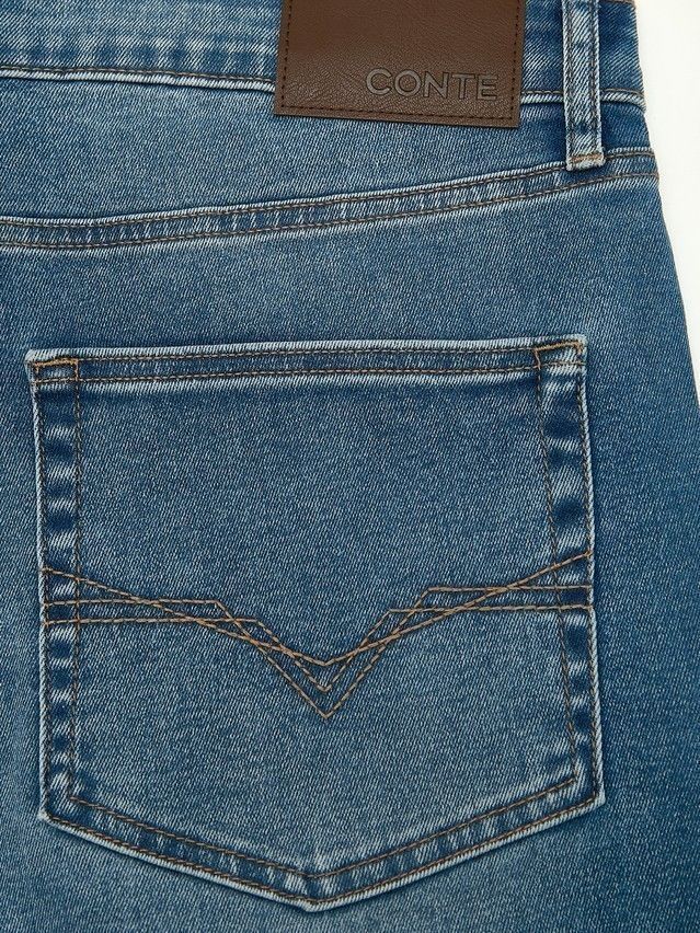 Men's jeans CONTE CNM-22, s.176/80-W30/L32, blue - 8