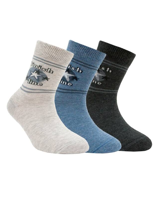 Children's socks CONTE-KIDS TIP-TOP, s.16, 180 light grey - 1