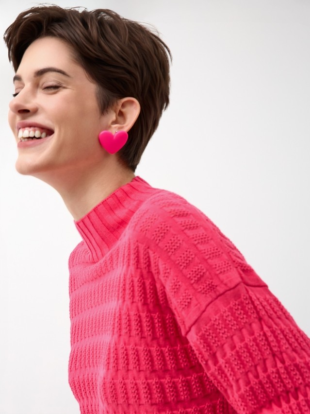 Women's pullover CONTE ELEGANT LDK24105, s.170-84, thrift pink - 6