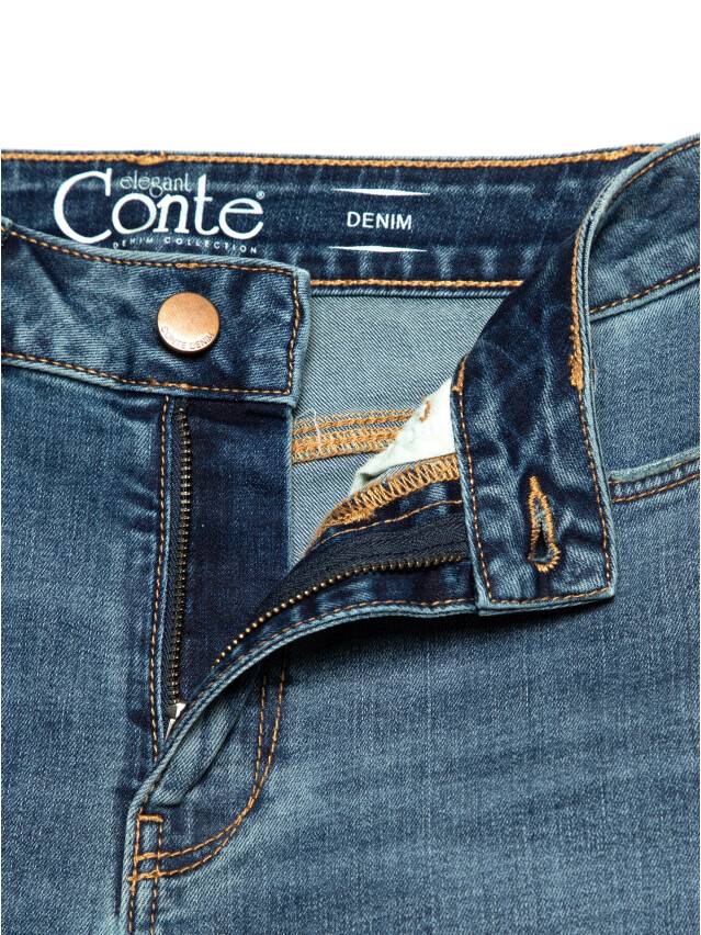 Denim trousers CONTE ELEGANT CON-346, s.170-102, mid blue - 8