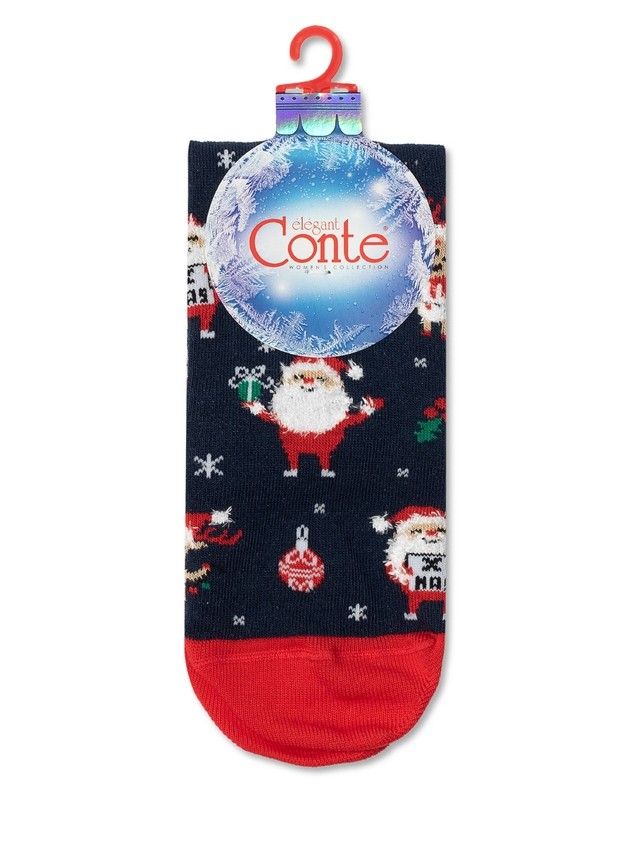 Women's socks CONTE ELEGANT NEW YEAR, s.36-39, 517 navy - 3