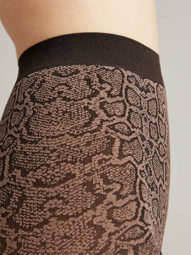 Tights for women FANTASY PYTHON, s.2, cacao - 2