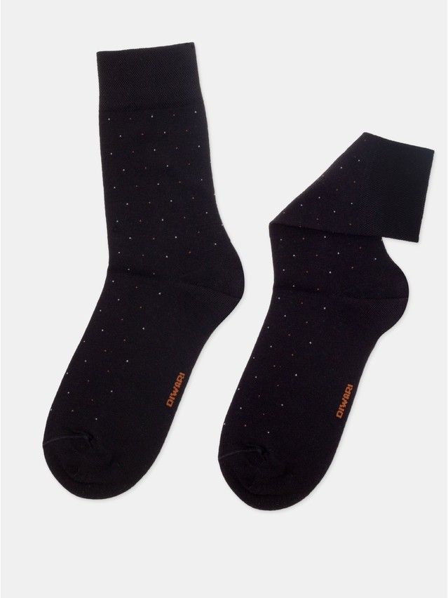 Men's socks DIWARI CLASSIC, s.25, 204 black - 1