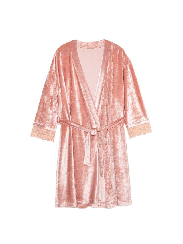 Velour bathrobe for home LHW 1006, s.170-84-90, desert flower - 3