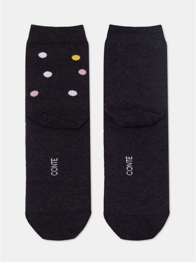 Women's socks CONTE ELEGANT HAPPY, s.23-25, 612 black - 6