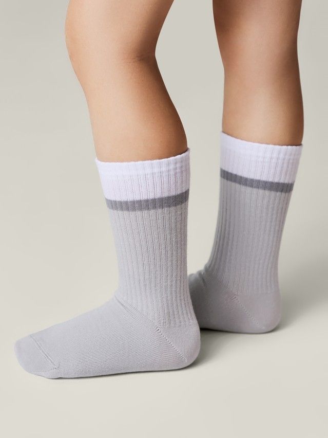 Children's socks CONTE-KIDS ACTIVE, s.16, 1028 grey - 2
