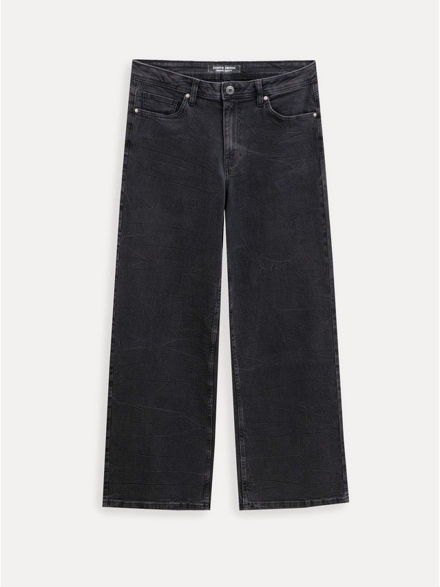 Women's jeans CONTE CON-972, s.164-94, washed black - 9