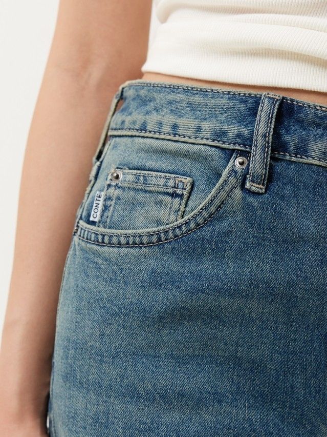 Women's jeans CONTE CON-997, s.164-94, blue - 8