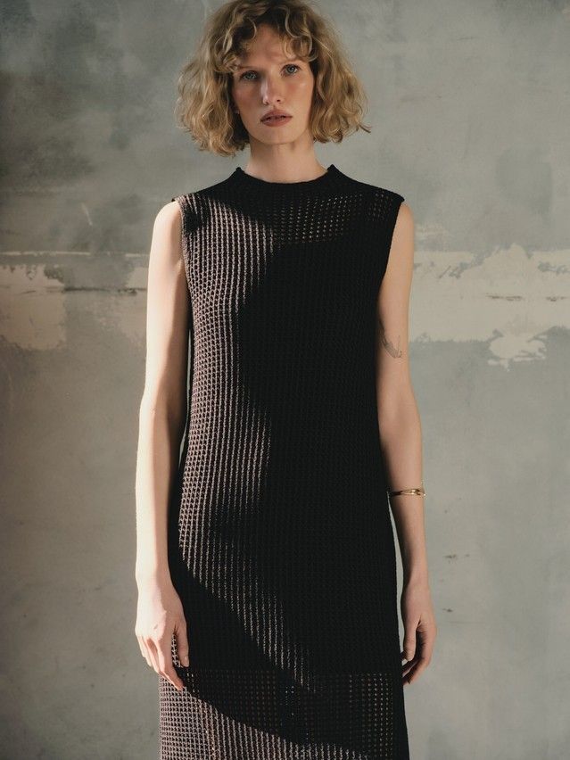 Women's dress CONTE ELEGANT LDK2557, s.170-84-90, black - 2