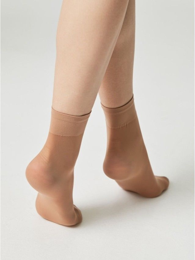 Women's socks CONTE ELEGANT TENSION SOFT 40 (1 pair),s.23-25, natural - 3