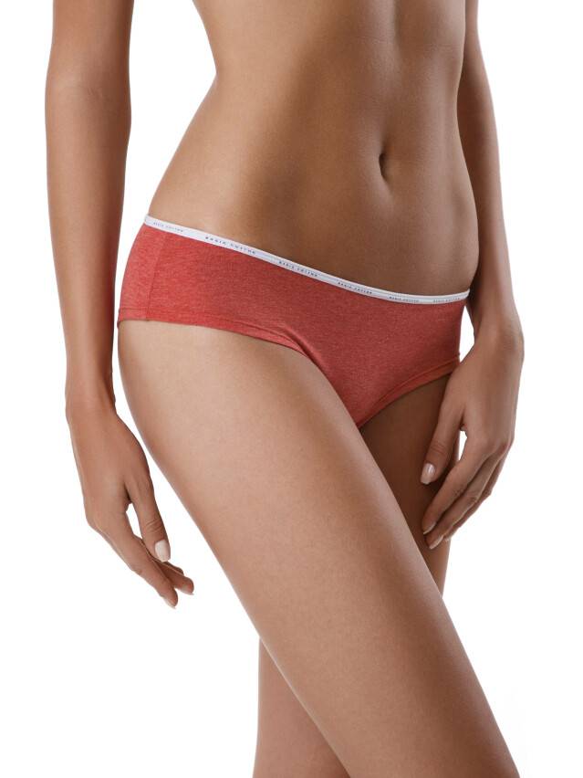 Women's panties CONTE ELEGANT BASIC LHP 689, s.102/XL, red melange - 1