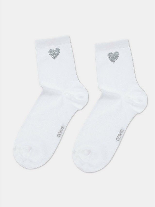 Women's socks CONTE ELEGANT CLASSIC, s.23, 427 white - 5