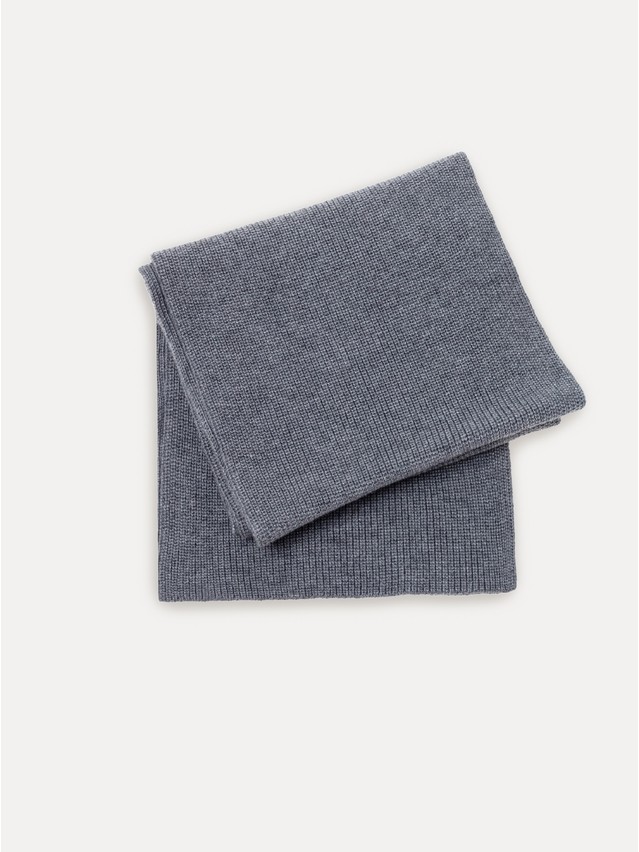 Women's scarf CONTE ELEGANT 24C-33CP, s.24*174, gray melange - 6