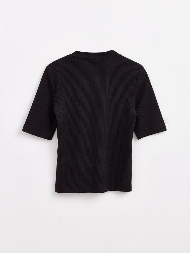 Women's polo neck shirt CONTE ELEGANT LD 1622, s.170-92, black - 7