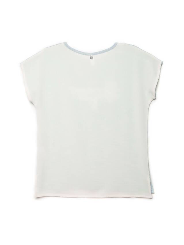 Women's polo neck shirt CONTE ELEGANT LDK047, s.170-84, serenity blue - 5
