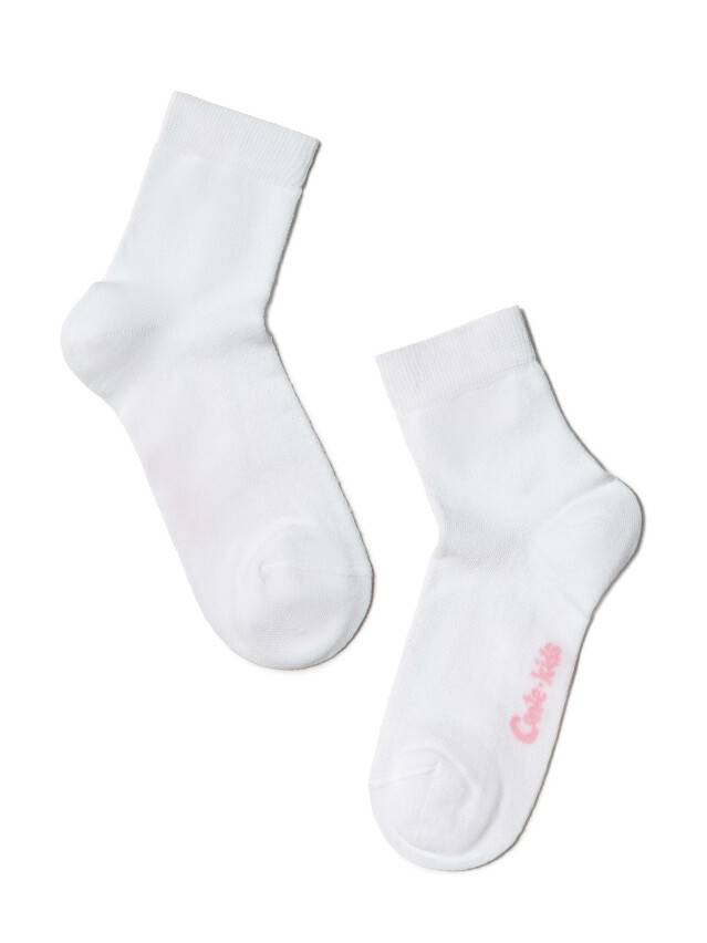 Children's socks CONTE-KIDS CLASS, s.16, 148 white - 1