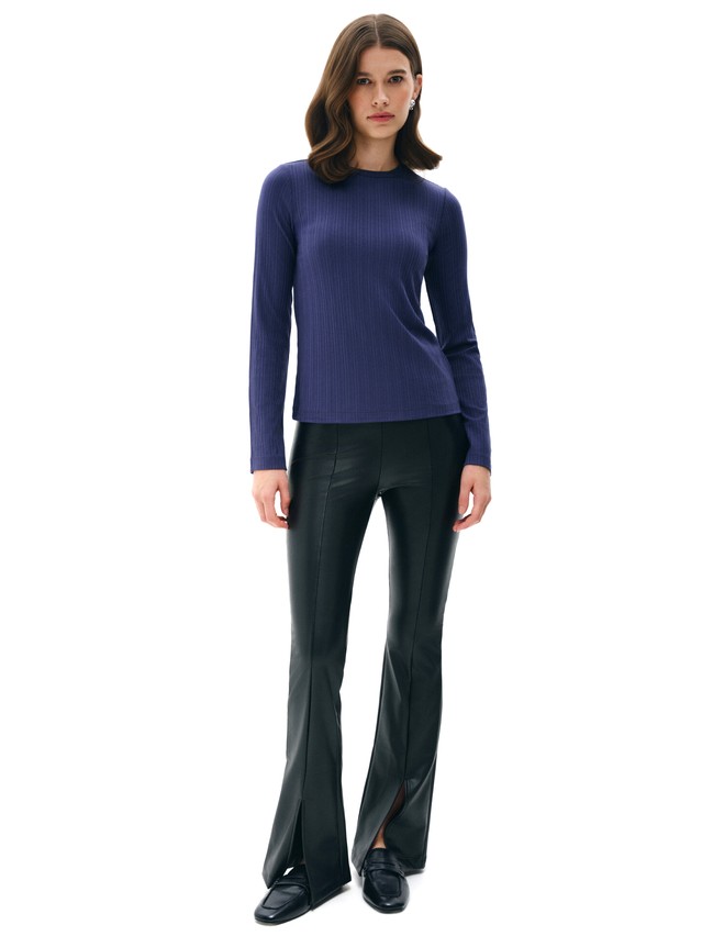 Women's polo neck shirt CONTE LD 3242, s.170-88, future dusk - 1