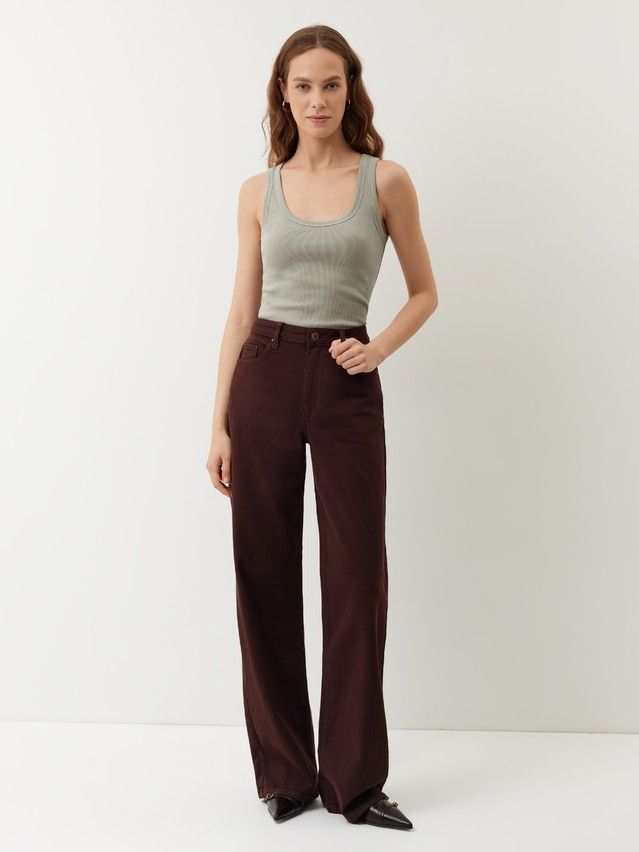 Women's jeans CONTE CON-961, s.164-94, brown - 1