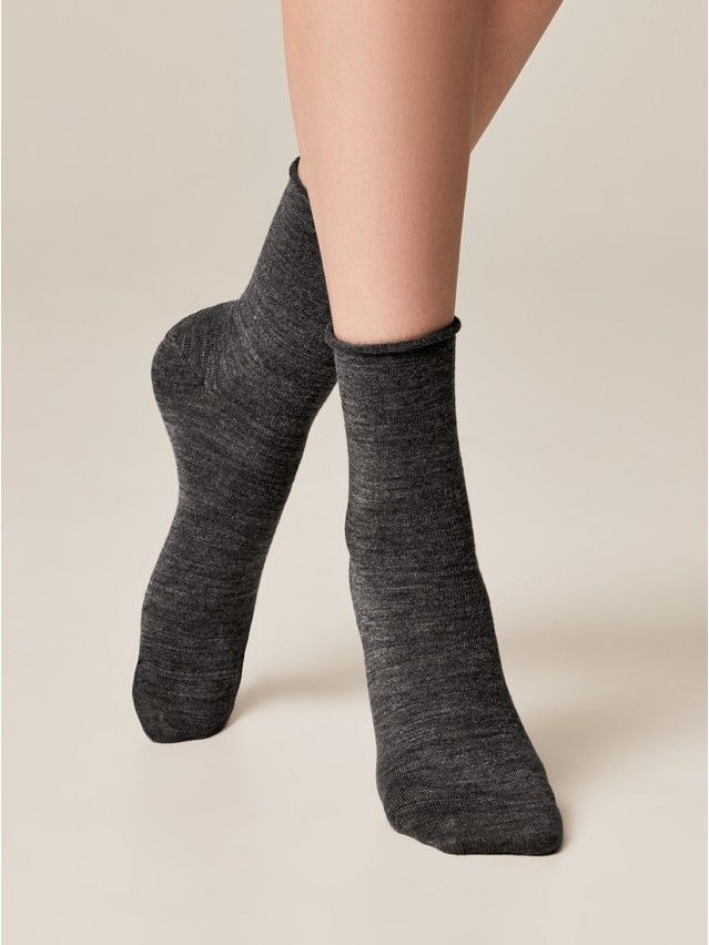 Women's socks CONTE ELEGANT COMFORT, s.25-27, 000 dark grey - 2
