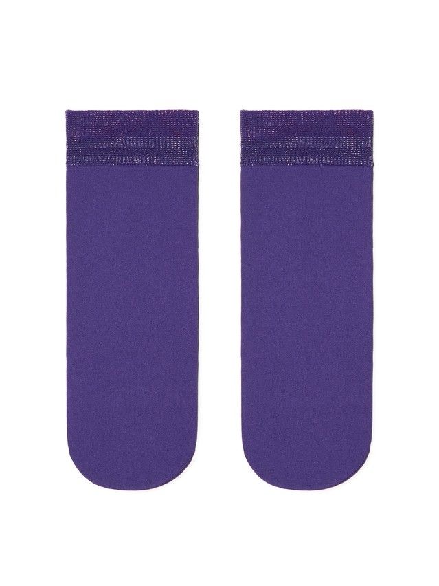 Women's socks CONTE ELEGANT FANTASY, s.23-25, silver-violet - 2