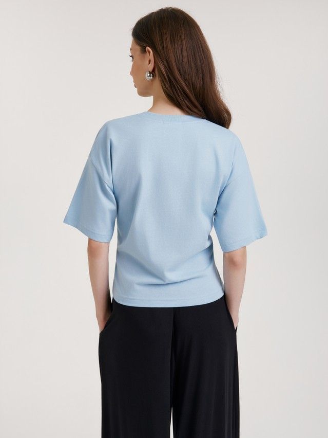Women's polo neck shirt CONTE LD 3445, s.170-84, blue - 5
