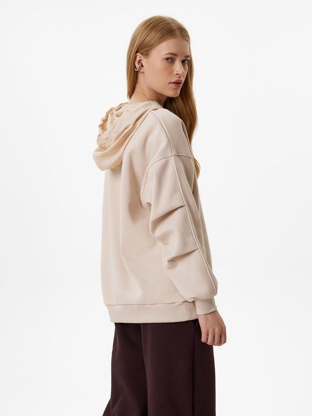 Women's polo neck shirt CONTE LD 3226, s.170-84, beige - 3