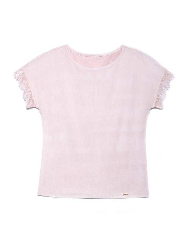 Women's polo neck shirt CONTE ELEGANT LD 917, s.170-104, steal pink - 1