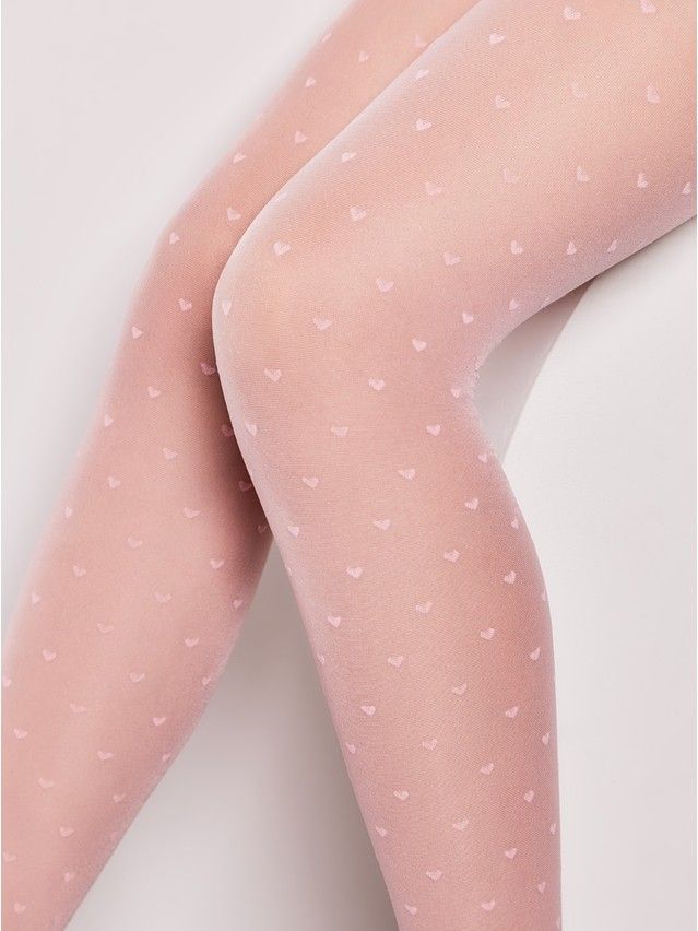 Fancy children's tights CONTE ELEGANT ANABEL, s.104-110, pink - 1