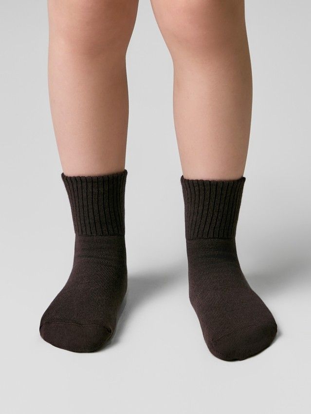 Children's socks CONTE-KIDS TIP-TOP, s.12, 1036 chocolate - 1