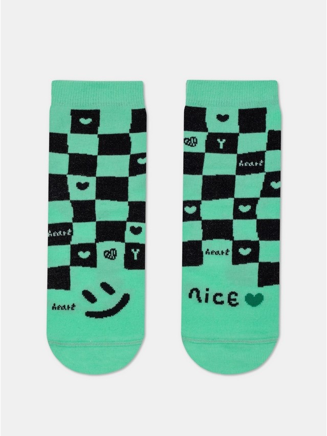 Children's socks CONTE-KIDS TIP-TOP, s.20, 944 light green - 2