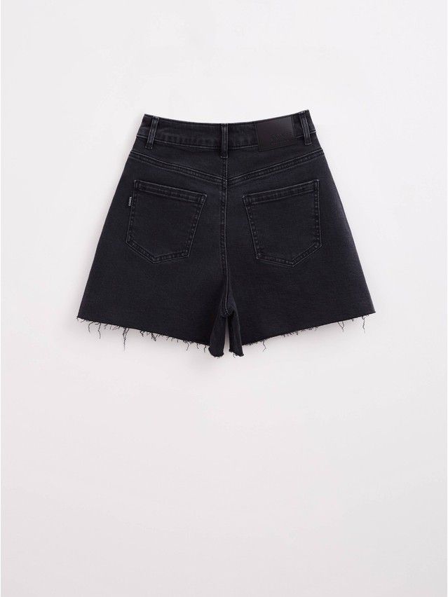 Denim shorts CONTE ELEGANT CON-447, s.170-90, washed black - 6
