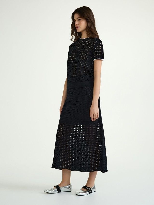 Women's skirt CONTE ELEGANT LDK2442, s.170-90, black - 6