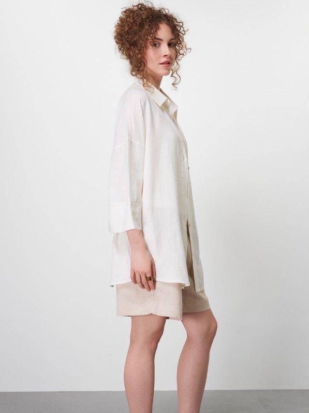 Women's shirt CONTE LRU 3482, s.170-84-90, ecru - 4