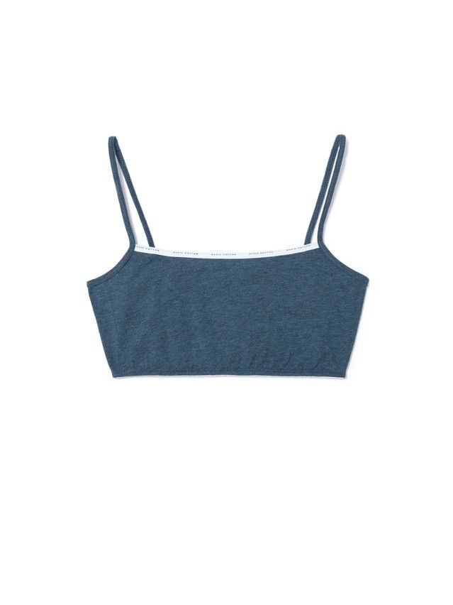 Women's bustier CONTE ELEGANT BASIC LBE 647, s.170,176-100, dark blue melange - 4