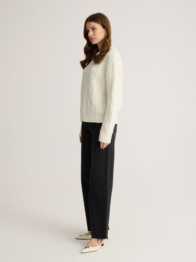 Women's pullover CONTE ELEGANT LDK23127, s.170-84, white - 3