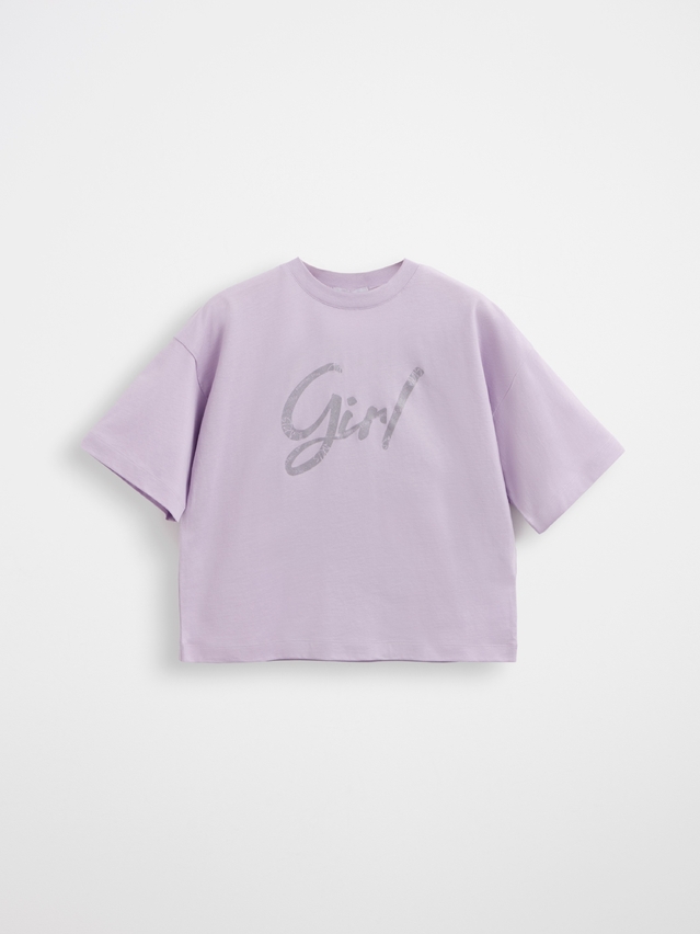 Women's polo neck shirt CONTE ELEGANT LD 3032, s.170-92, lavender-girls - 1