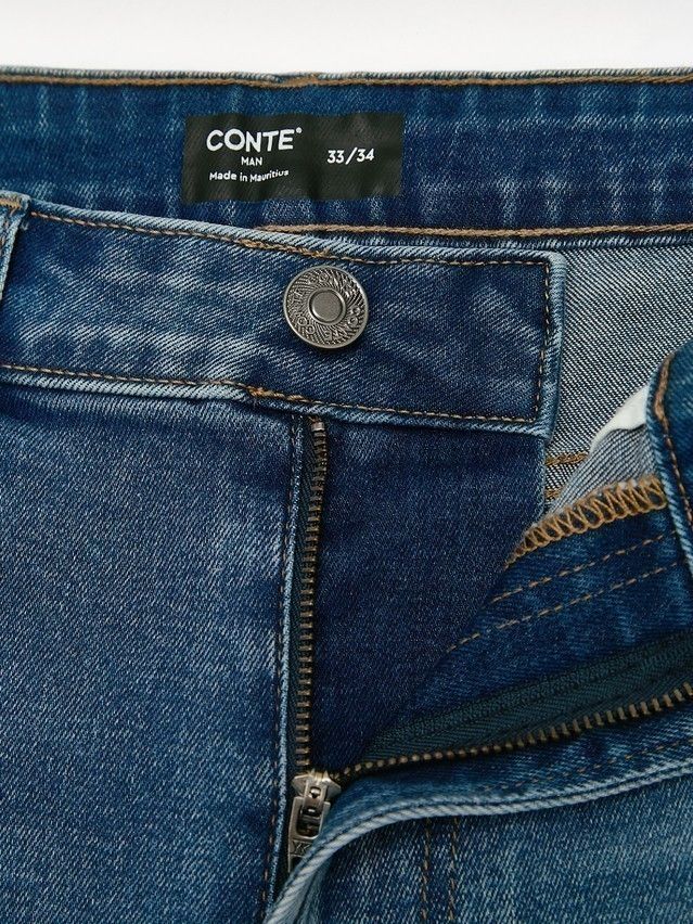 Men's jeans CONTE CNM-22, s.176/80-W30/L32, blue - 7