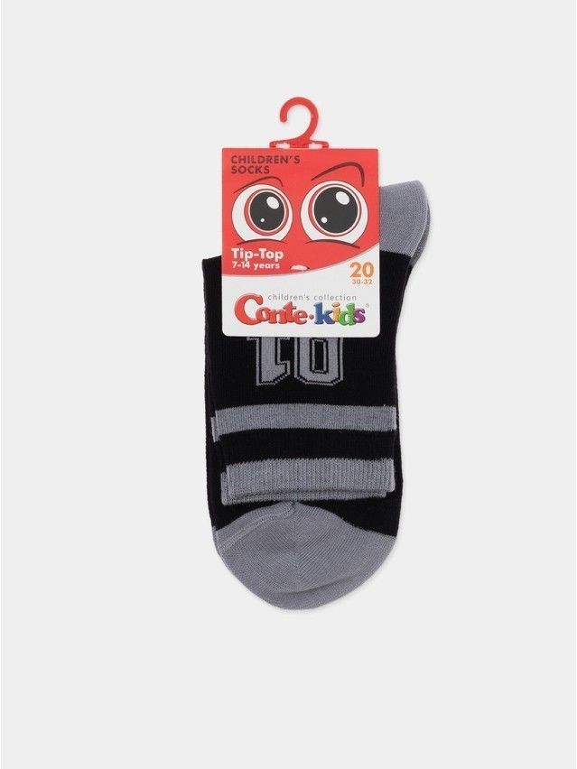 Children's socks CONTE-KIDS TIP-TOP, s.20, 960 black - 4
