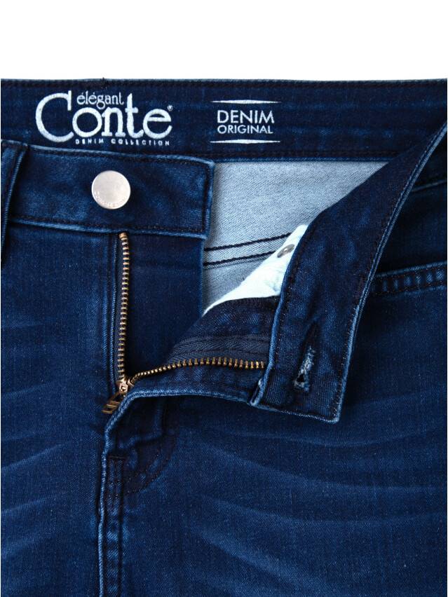 Denim trousers CONTE ELEGANT CON-46, s.170-102, navy - 6