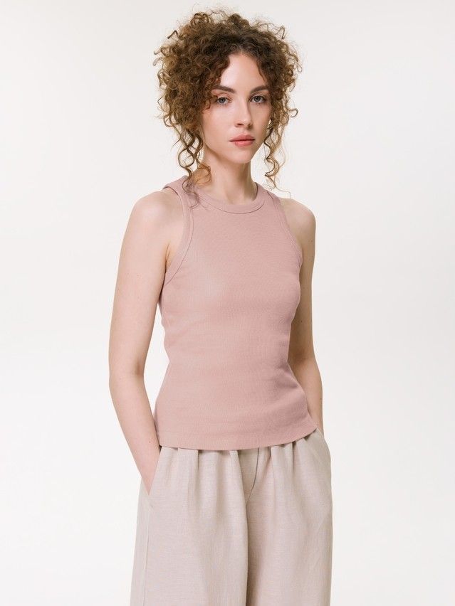 Women's tank top CONTE ELEGANT BASIC COLLECTION LM 5022, s.170-84, pink - 1