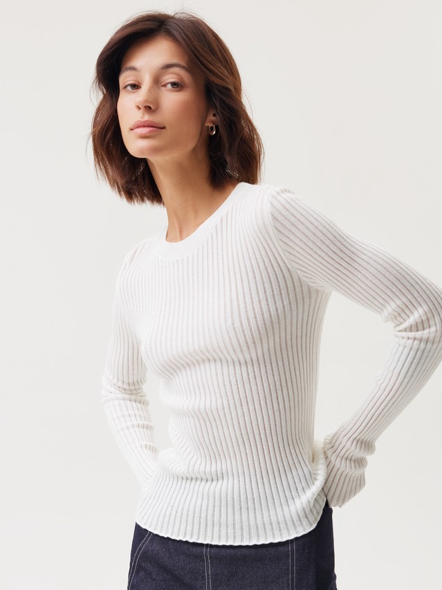 Women's pullover CONTE LDK25164, s.170-84, ecru - 3