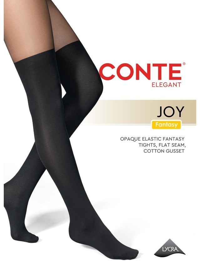 Women's tights CONTE ELEGANT JOY, s.2, nero - 7