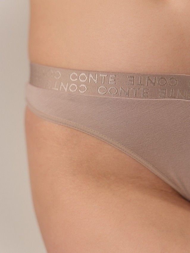 Women's panties CONTE ELEGANT FLEXIBLE LBR 2238, s.90, cappuccino - 3